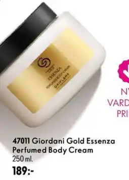 Oriflame Giordani Gold Essenza Perfumed Body Cream erbjuda