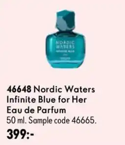 Oriflame Nordic Waters Infinite Blue for Her erbjuda