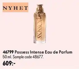 Oriflame Possess Intense Eau de Parfum erbjuda