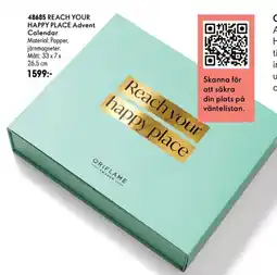 Oriflame Reach your happy place Advent Calendar erbjuda