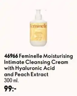 Oriflame Feminelle Moisturising Intimate Cleansing Cream with Hyaluronic Acid and Peach Extract erbjuda