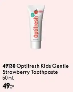 Oriflame Optifresh kids gentle strawberry toothpaste erbjuda
