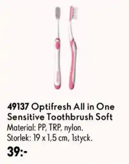 Oriflame Optifresh All in One Sensitive Toothbrush Soft erbjuda