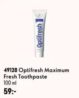Oriflame Optifresh Maximum Fresh Toothpaste erbjuda