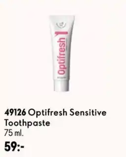 Oriflame Optifresh Sensitive Toothpaste erbjuda
