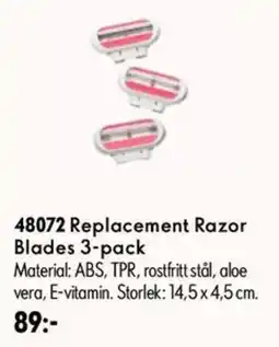 Oriflame Replacement Razor Blades 3-pack erbjuda