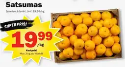 Pekås Satsumas erbjuda
