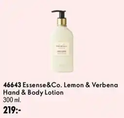 Oriflame Essense&Co. Lemon & Verbena Hand & Body Lotion erbjuda