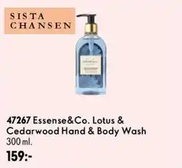 Oriflame Essense&Co. Lotus & Cedarwood Hand & Body Wash erbjuda