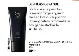 Oriflame Giordani Gold CC Cream SPF 30 + UVA Protection erbjuda