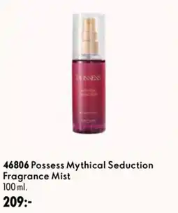 Oriflame Possess mythical seduction fragrance mist erbjuda