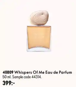 Oriflame Dior Whispers Of Me Eau de Parfum erbjuda