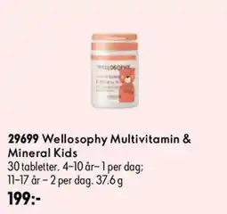 Oriflame Welloosophy Multivitamin & Mineral Kids erbjuda