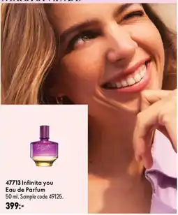 Oriflame Infinita you erbjuda