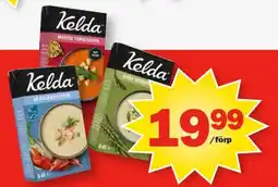 Pekås Kelda skärgårdssoppa erbjuda