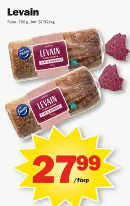 Pekås Fazer Levain erbjuda