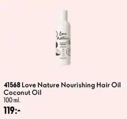 Oriflame Love Nature Nourishing Hair Oil Coconut Oil erbjuda