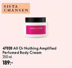 Oriflame Sista Chansen All Or Nothing Amplified Perfumed Body Cream erbjuda