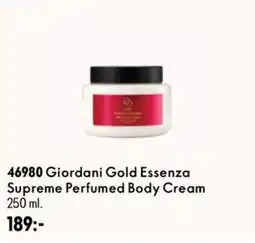 Oriflame Giordani Gold Essenza Supreme Perfumed Body Cream erbjuda
