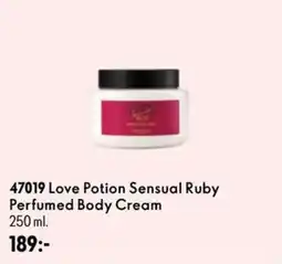 Oriflame Love Potion Sensual Ruby Perfumed Body Cream erbjuda