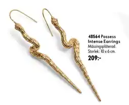 Oriflame Possess Intense Earrings erbjuda