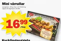 Pekås Lantgården mini vårrullar erbjuda