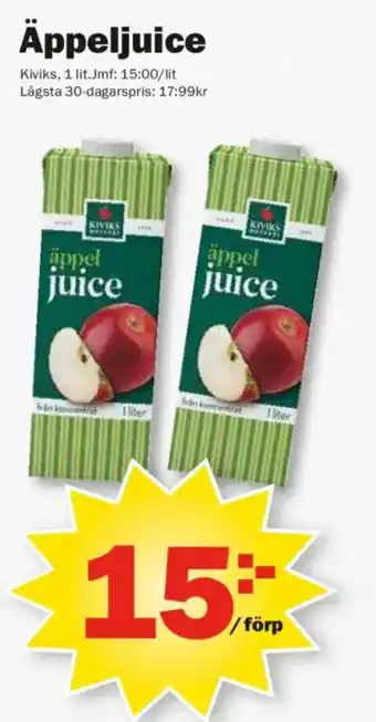 Kiviks äppel juice