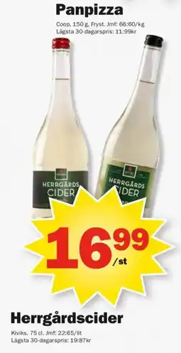 Pekås Herrgårds cider erbjuda