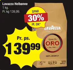 Calle Lavazza helbönne erbjuda