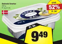 Calle Bakke Dal Bakkedal Smørbar erbjuda
