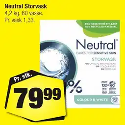 Calle Neutral storvask erbjuda