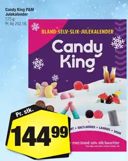 Calle Candy King bland-selv-slik-julekalender erbjuda