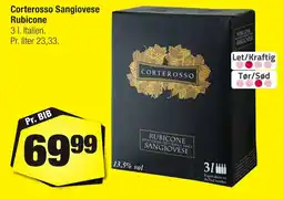 Calle Corterosso Sangiovese erbjuda