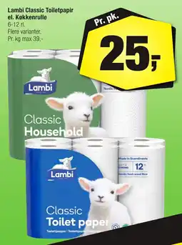 Calle Lambi classic toilet paper erbjuda
