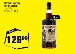 Calle Captain Morgan Black Spiced erbjuda