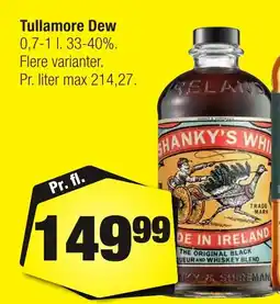 Calle Tullamore Dew erbjuda