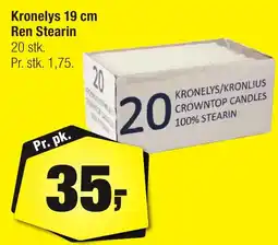 Calle Kronelys kronljus erbjuda
