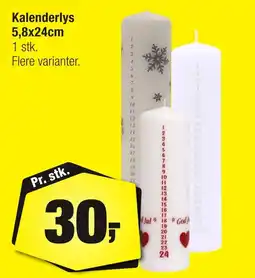Calle Kalenderlys erbjuda