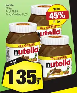 Calle Nutella erbjuda