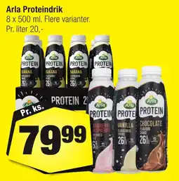 Calle Arla Proteindrik erbjuda