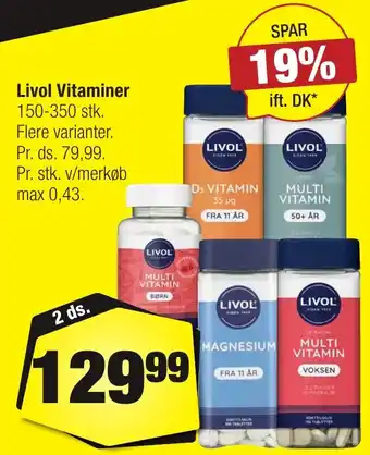 Calle Livol vitaminer erbjuda