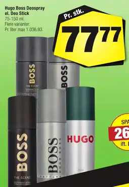 Calle Hugo Boss Deospray erbjuda
