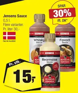 Calle Jensens Sauce erbjuda
