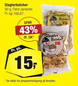 Calle Slagterbolcher erbjuda