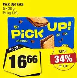 Calle Pick Up! Kiks erbjuda