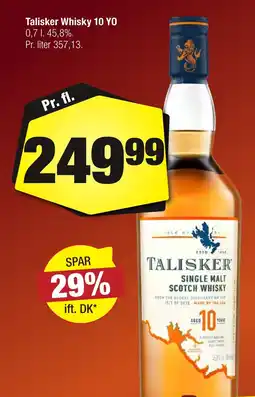 Calle Talisker Whisky 10 YO erbjuda