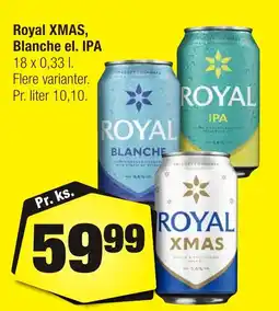 Calle Royal xmas, blanche el. ipa erbjuda