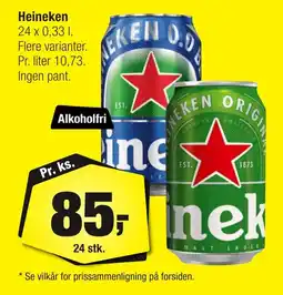 Calle Heineken erbjuda