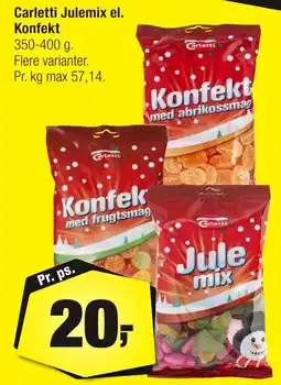 Calle Carletti Julemix el. Konfekt erbjuda