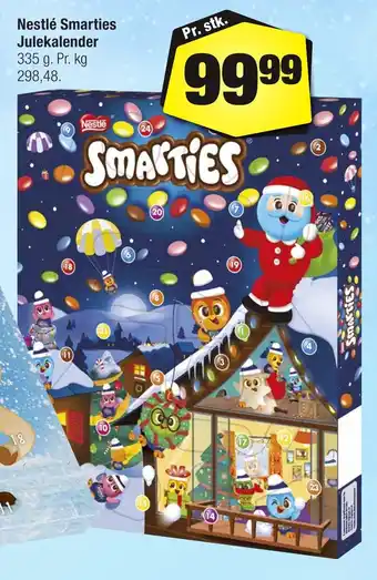 Calle Nestlé Smarties Julekalender erbjuda